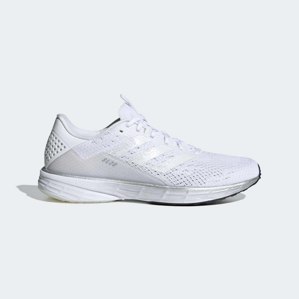 Adidasi Alergare Adidas SL20 SUMMER.RDY Barbati Romania - Albi FU6619